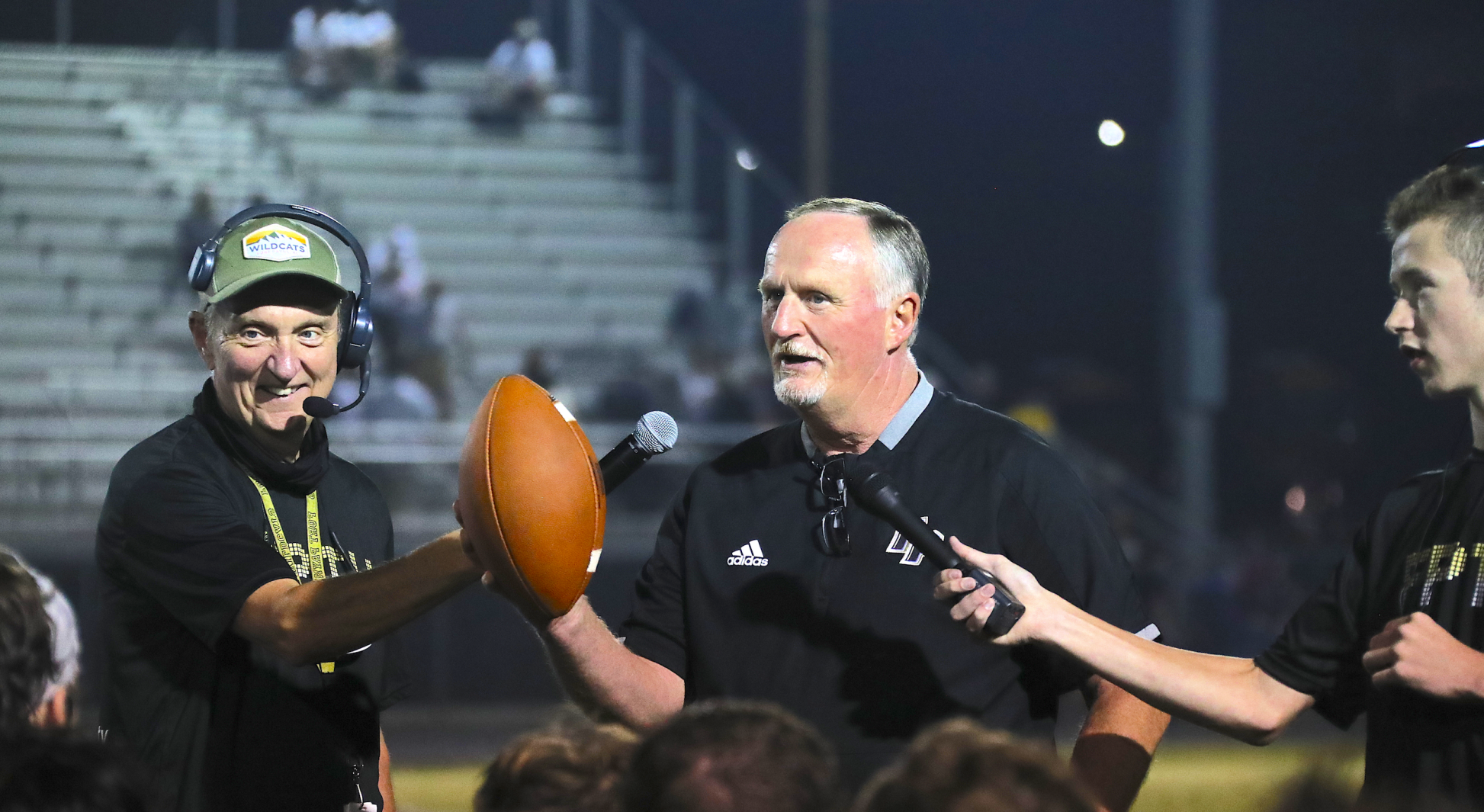 Cunningham presented with TopCat game ball